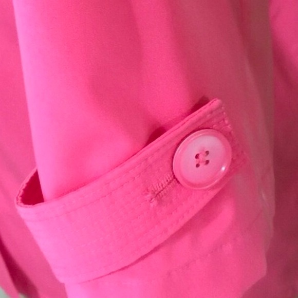 Avenue Vintage Women’s Pink Rain Coat☔️ NWOT - Picture 5 of 11